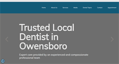 Desktop Screenshot of owensborofamilydentistry.com